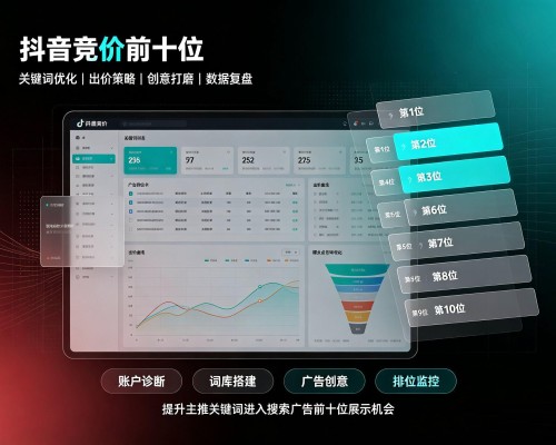 定海抖音搜索竞价